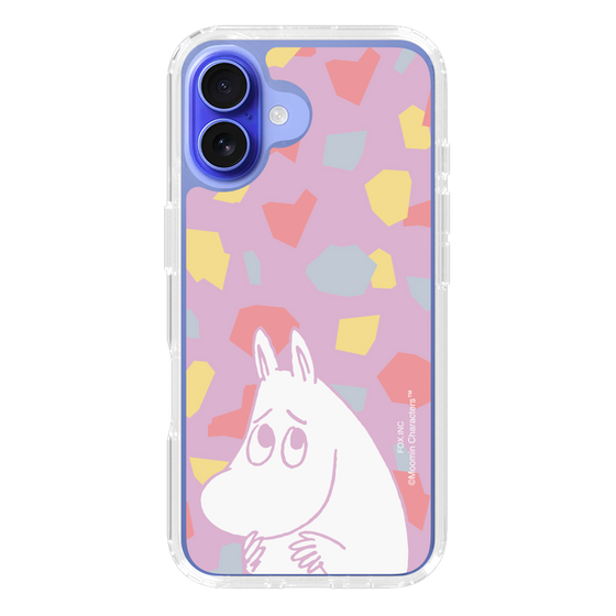 スリムプロテクションケース［ MOOMIN - Fearful face - color ］