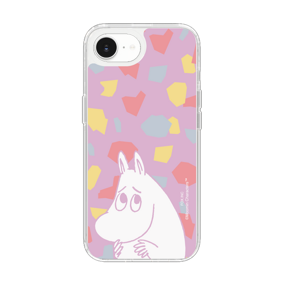スリムプロテクションケース［ MOOMIN - Fearful face - color ］