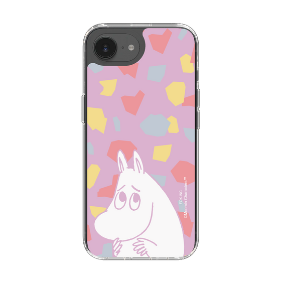 スリムプロテクションケース［ MOOMIN - Fearful face - color ］