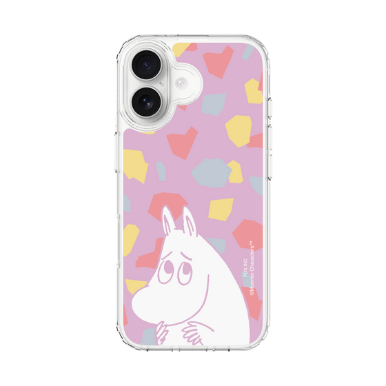 スリムプロテクションケース［ MOOMIN - Fearful face - color ］