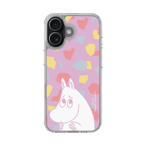 スリムプロテクションケース［ MOOMIN - Fearful face - color ］