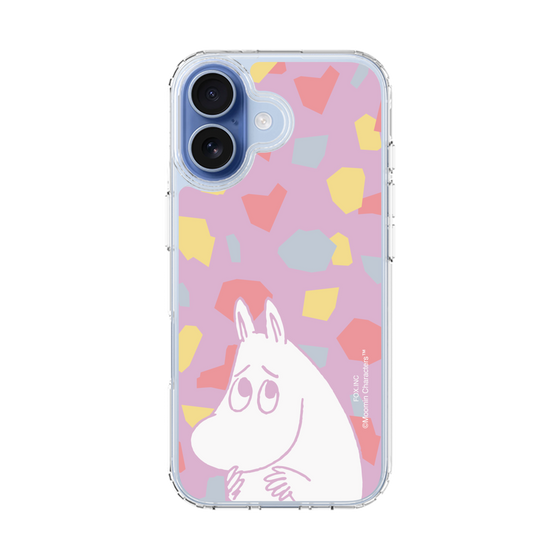 スリムプロテクションケース［ MOOMIN - Fearful face - color ］