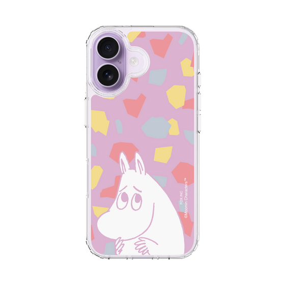スリムプロテクションケース［ MOOMIN - Fearful face - color ］