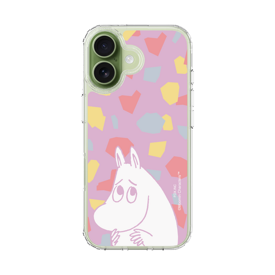 スリムプロテクションケース［ MOOMIN - Fearful face - color ］