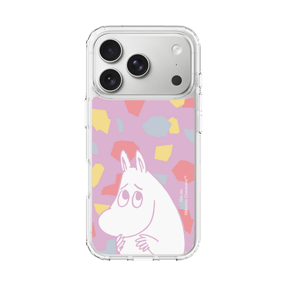 スリムプロテクションケース［ MOOMIN - Fearful face - color ］