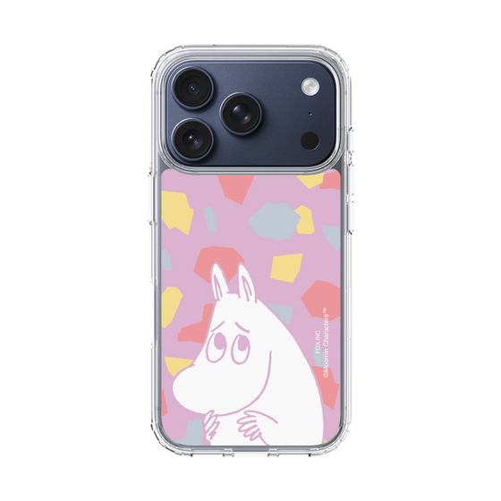 スリムプロテクションケース［ MOOMIN - Fearful face - color ］