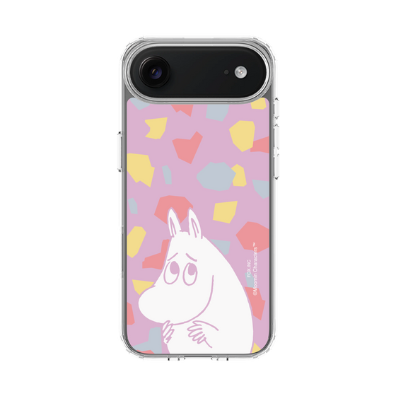 スリムプロテクションケース［ MOOMIN - Fearful face - color ］
