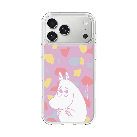 スリムプロテクションケース［ MOOMIN - Fearful face - color ］