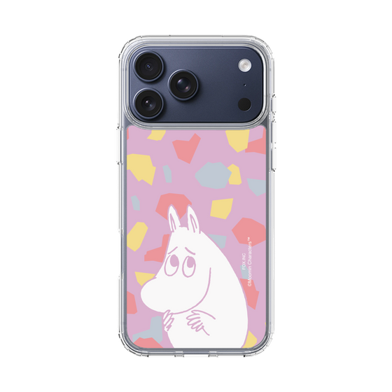 スリムプロテクションケース［ MOOMIN - Fearful face - color ］