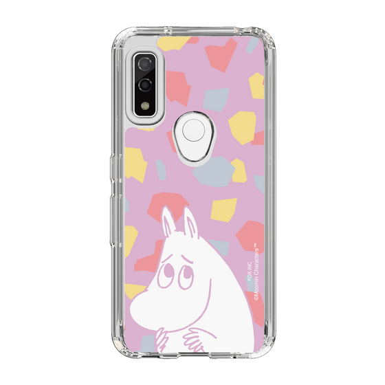 スリムプロテクションケース［ MOOMIN - Fearful face - color ］