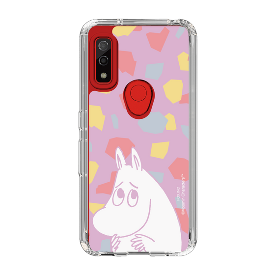 スリムプロテクションケース［ MOOMIN - Fearful face - color ］