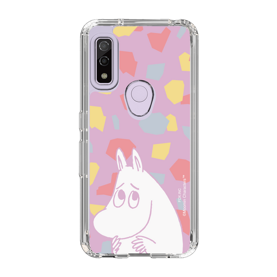 スリムプロテクションケース［ MOOMIN - Fearful face - color ］