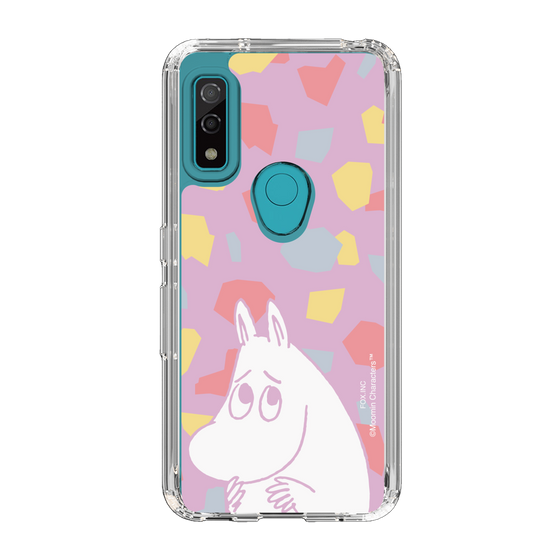スリムプロテクションケース［ MOOMIN - Fearful face - color ］