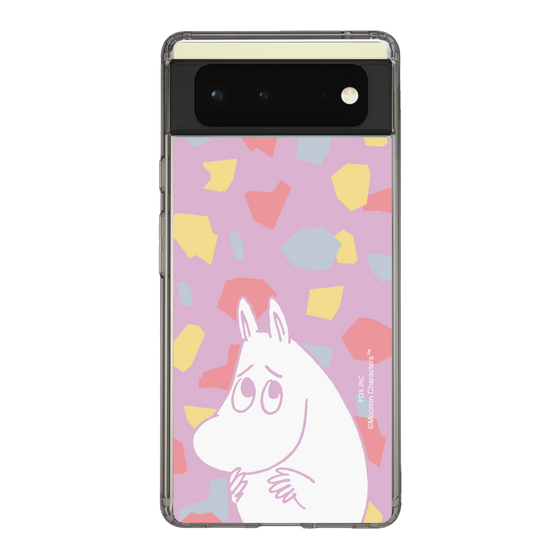 スリムプロテクションケース［ MOOMIN - Fearful face - color ］