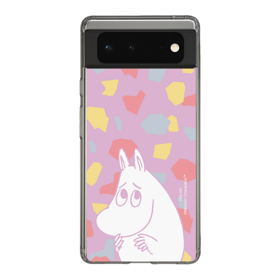 スリムプロテクションケース［ MOOMIN - Fearful face - color ］