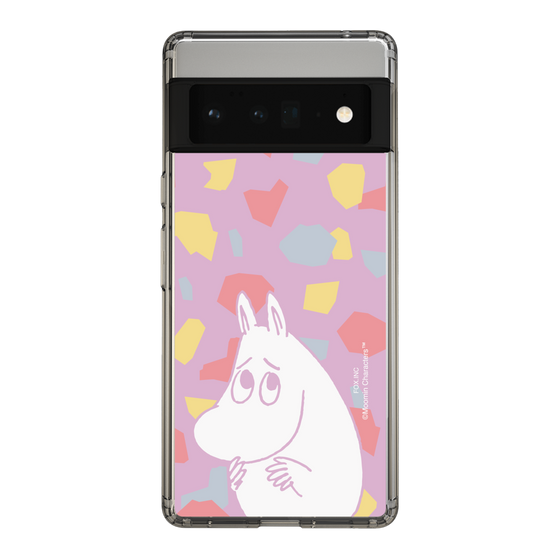 スリムプロテクションケース［ MOOMIN - Fearful face - color ］