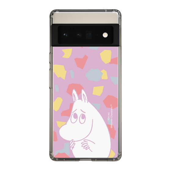 スリムプロテクションケース［ MOOMIN - Fearful face - color ］