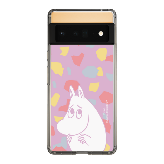 スリムプロテクションケース［ MOOMIN - Fearful face - color ］