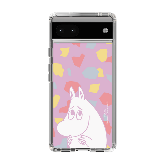 スリムプロテクションケース［ MOOMIN - Fearful face - color ］