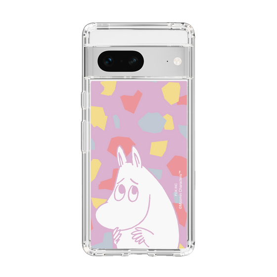 スリムプロテクションケース［ MOOMIN - Fearful face - color ］