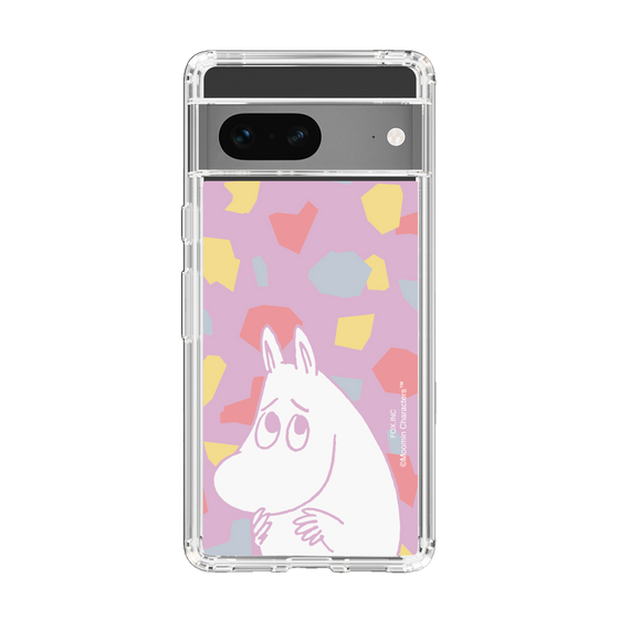 スリムプロテクションケース［ MOOMIN - Fearful face - color ］