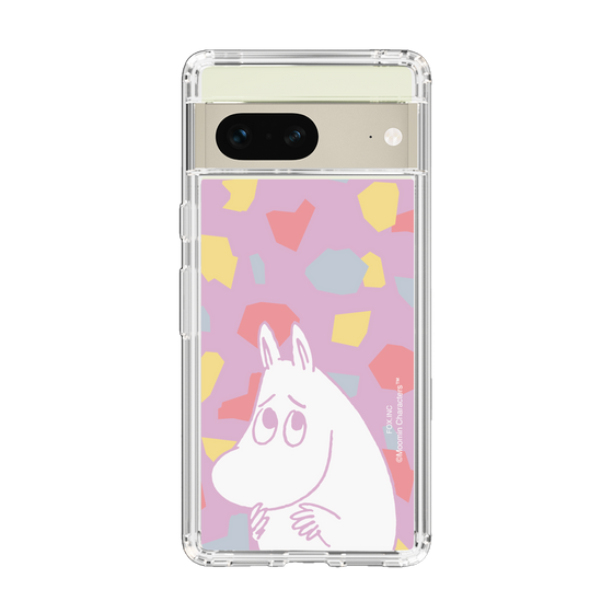 スリムプロテクションケース［ MOOMIN - Fearful face - color ］