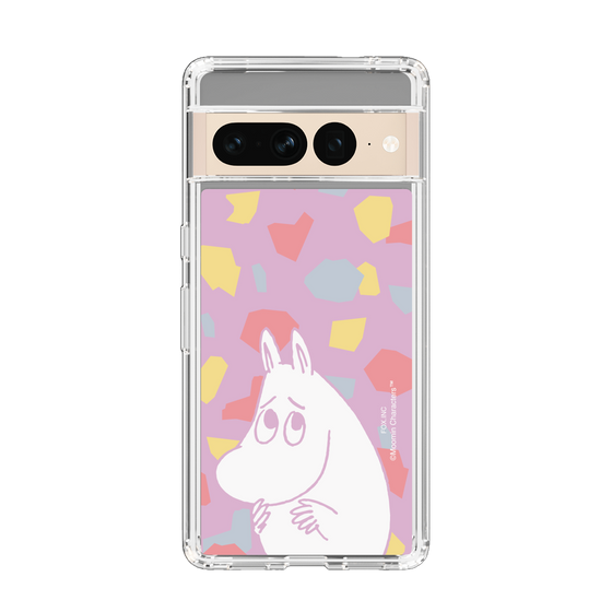 スリムプロテクションケース［ MOOMIN - Fearful face - color ］