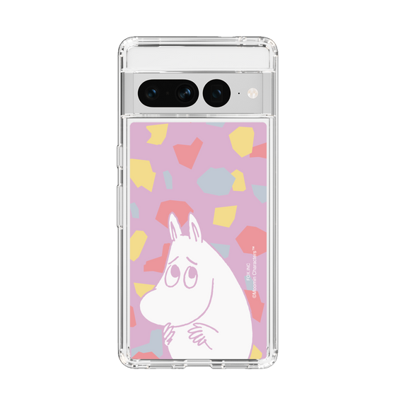 スリムプロテクションケース［ MOOMIN - Fearful face - color ］