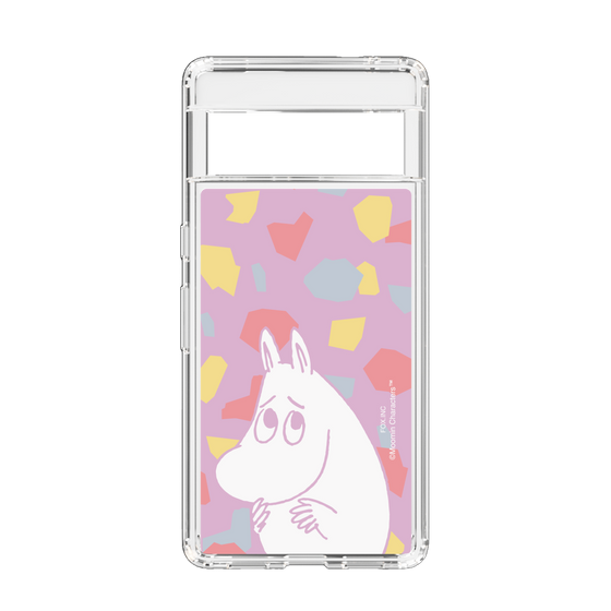 スリムプロテクションケース［ MOOMIN - Fearful face - color ］