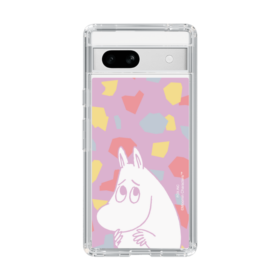 スリムプロテクションケース［ MOOMIN - Fearful face - color ］