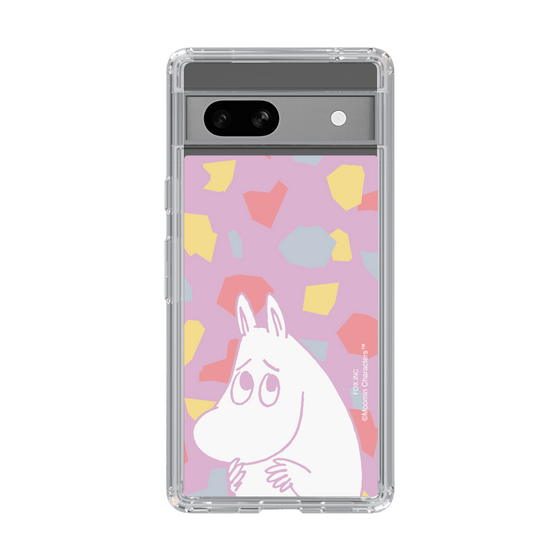 スリムプロテクションケース［ MOOMIN - Fearful face - color ］