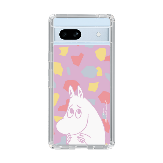 スリムプロテクションケース［ MOOMIN - Fearful face - color ］