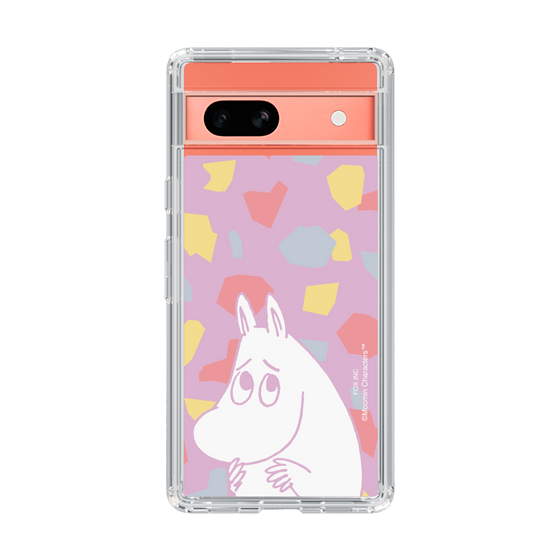 スリムプロテクションケース［ MOOMIN - Fearful face - color ］