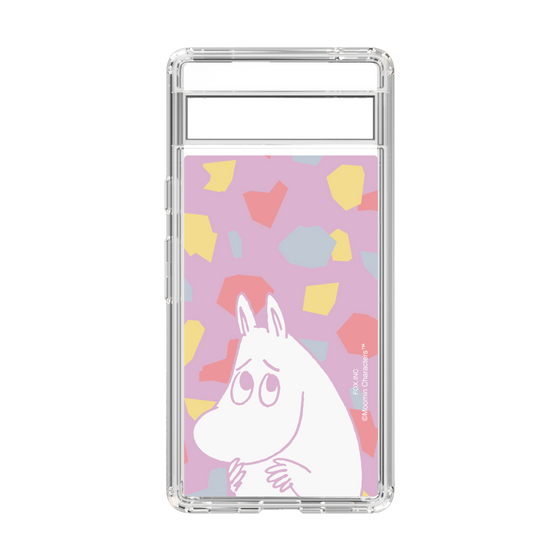 スリムプロテクションケース［ MOOMIN - Fearful face - color ］