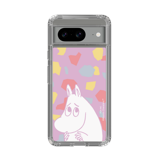 スリムプロテクションケース［ MOOMIN - Fearful face - color ］