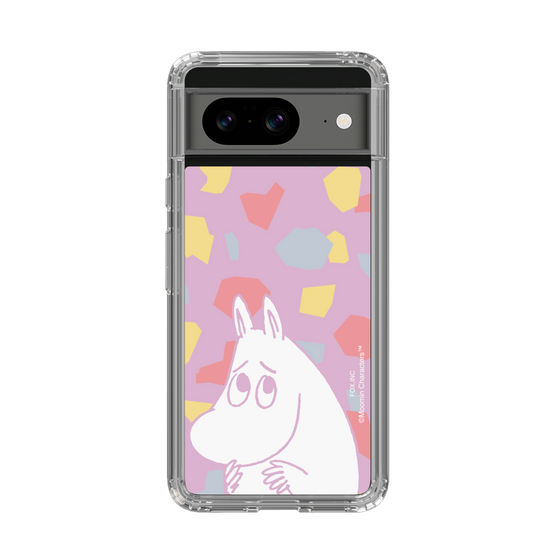 スリムプロテクションケース［ MOOMIN - Fearful face - color ］
