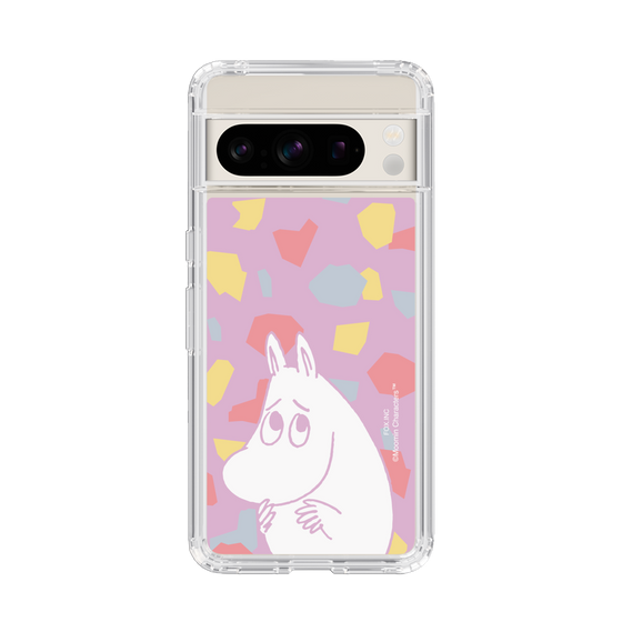 スリムプロテクションケース［ MOOMIN - Fearful face - color ］