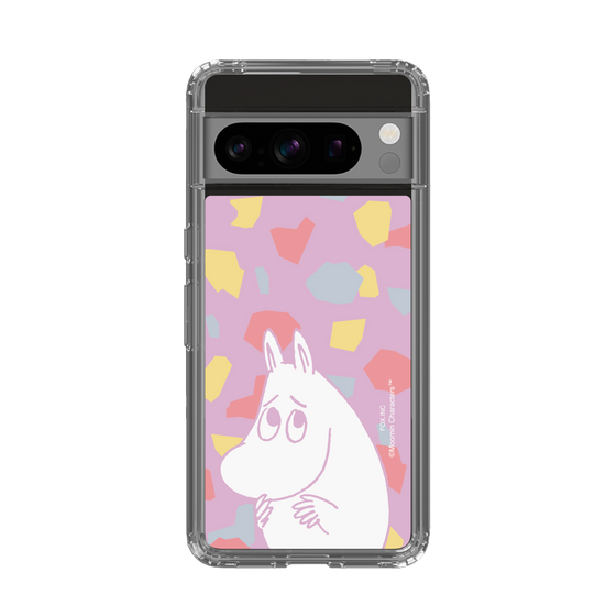 スリムプロテクションケース［ MOOMIN - Fearful face - color ］