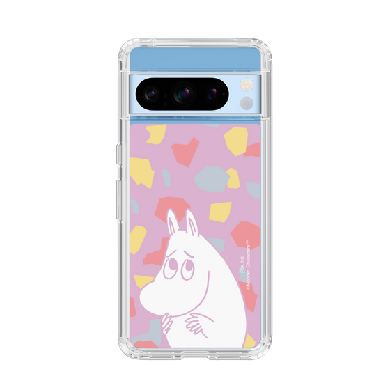 スリムプロテクションケース［ MOOMIN - Fearful face - color ］