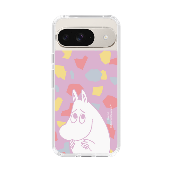 スリムプロテクションケース［ MOOMIN - Fearful face - color ］