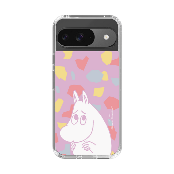 スリムプロテクションケース［ MOOMIN - Fearful face - color ］