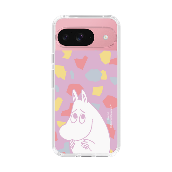 スリムプロテクションケース［ MOOMIN - Fearful face - color ］