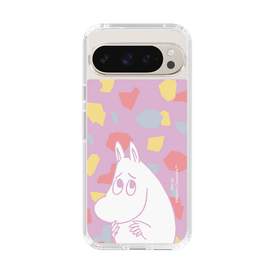 スリムプロテクションケース［ MOOMIN - Fearful face - color ］