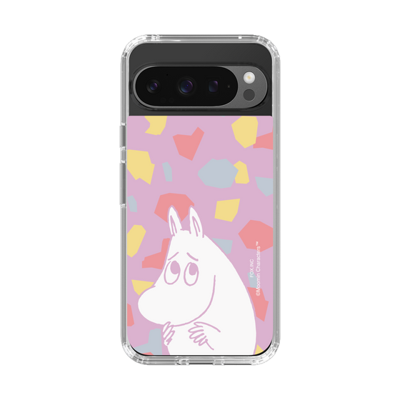 スリムプロテクションケース［ MOOMIN - Fearful face - color ］