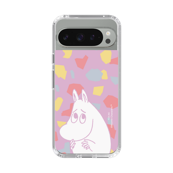 スリムプロテクションケース［ MOOMIN - Fearful face - color ］