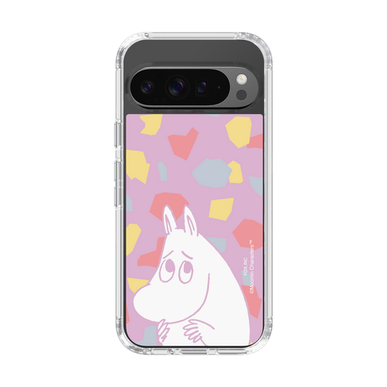 スリムプロテクションケース［ MOOMIN - Fearful face - color ］