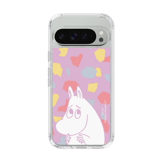 スリムプロテクションケース［ MOOMIN - Fearful face - color ］