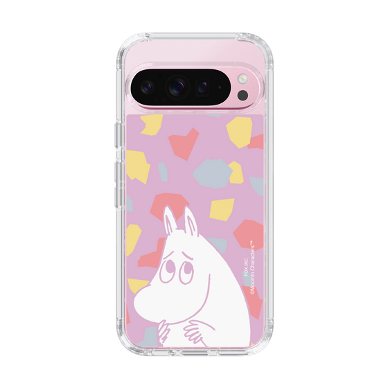 スリムプロテクションケース［ MOOMIN - Fearful face - color ］