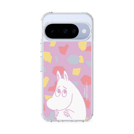 スリムプロテクションケース［ MOOMIN - Fearful face - color ］