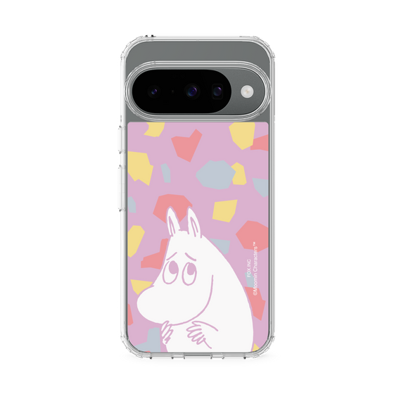 スリムプロテクションケース［ MOOMIN - Fearful face - color ］